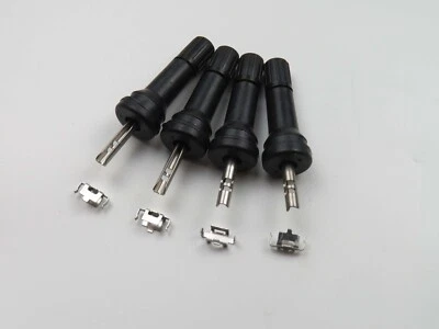 4 x Sensor Valve Stem Tyre Pressure TPMS Service Kit for Nissan Juke Leaf Navara - Image 1 of 2