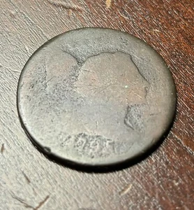 1795 1C Liberty Cap Large Cent Rare Date - Picture 1 of 2