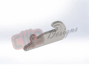 JRB 416 Series Loader Quick Attachment DXF File Block Blanks Design 544k 624k  - Picture 1 of 4