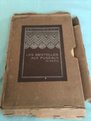 Les Dentelles Aux Fuseaux 1 Re Serie, Lace Patterns, Please Read Description - Image 1 of 4