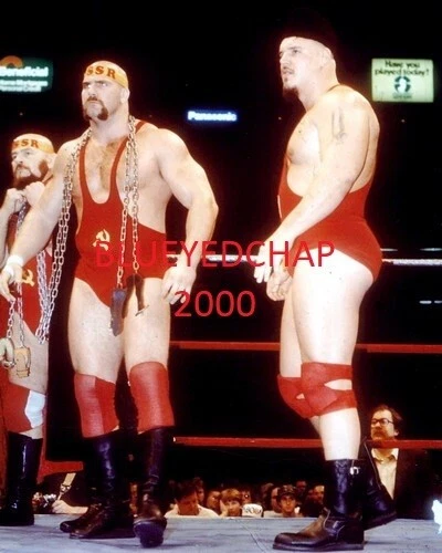 FOTO DE LUCHA LIBRE 8 X 10 BARRY DARSOW Y NIKITA KOLOFF LUCHADOR NWA WWF Foto 1 de 1