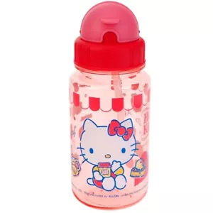 Hello Kitty BPA+BPS Free Tritan Straw Water Bottle Kids Baby Mug Drink Container - Picture 1 of 4