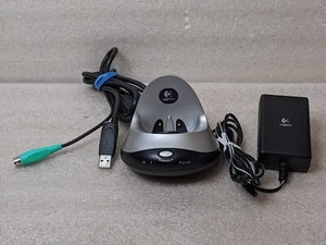 Logitech C-BK16A-DUAL 830878-0000 Cordless Desktop Receiver USB PS2 (P2) - Picture 1 of 11