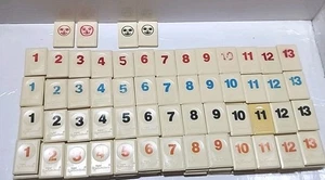 Vintage Rummy-O Rummikub Fliesen 212 Fliesen *MÄNGEL* LESEN* (T175) - Bild 1 von 13