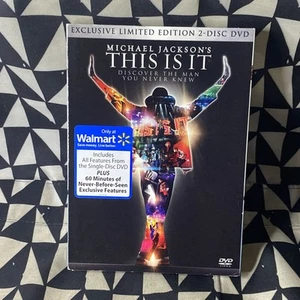 Michael Jackson: This Is It - 2-Disc Limited Edition DVD - NOS New & Sealed - Picture 1 of 7
