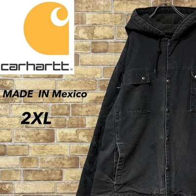Chaqueta Carhartt MexicanMade Duck Active forrada en vellón negra talla 2XL p... - Imagen 1 de 4