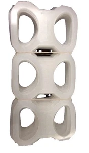 Six Pack Rings (Beer / Soda Cans ) Plastic 6 Pac Ringers NEW 6-Pack 100 Pack - Picture 1 of 1