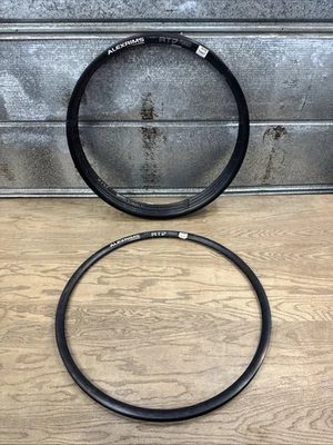 Alex Rims ATD 490 Rim 700c Disc Brake 28h Black 622mm 17mm Lot Of 5 - Image 1 of 4