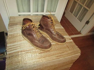 Bota de Trabajo Danner Bull Run Moc 6" Punta Suave Marrón Para Hombre Talla 11 D - Imagen 1 de 11