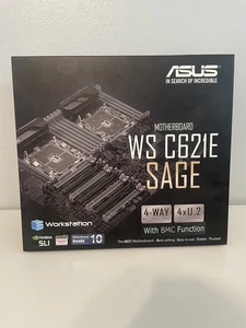 ASUS WS C621E SAGE Intel Motherboard w/2 Noctua NHD9L 2000 Dual Tower CPU Cooler - Picture 1 of 19