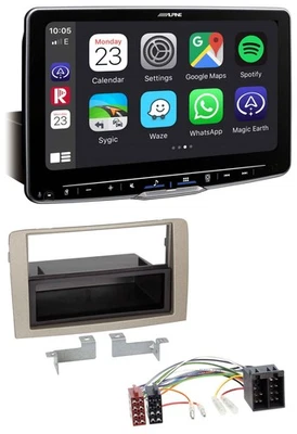 Alpine Bluetooth MP3 USB DAB Autoradio für Lancia Musa (ab 2005) - Bild 1 von 4