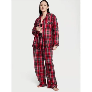 Victoria's Secret Dream Long Sleeve Button Up Pajama Set Pants Top Size Small - Picture 1 of 7