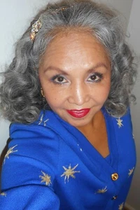 ST JOHN Mary Gray Cardigan Shell Top Blouse Royal Blue Gold Vintage 1990s Set - Picture 1 of 12