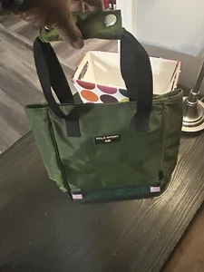 Ralph Lauren Polo Sport Vintage Nylon Tote Green Y2K - Picture 1 of 8
