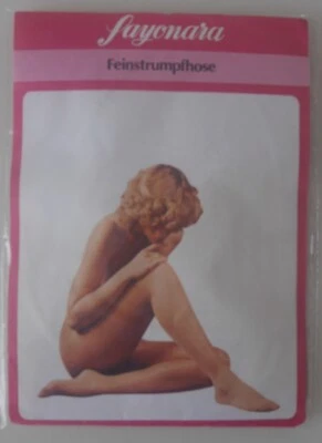 NEU: SAYONARA VINTAGE STRUMPFHOSE! Gr. I 38/42! braun - Bild 1 von 2