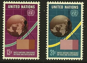 UN Scott #NY 274-75, Singles 1976 Complete Set FVF MNH - Picture 1 of 1