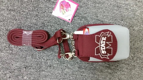 Mississippi State Bulldogs Purse Plus Phone ID Case Wallet Charm 14 gift Cover