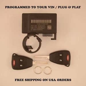 2007 Dodge Durango Dakota Immobilizer 05026173AE VIN Programmed Plug & Play - Picture 1 of 7