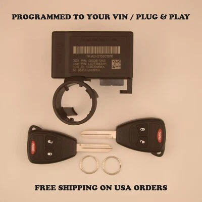 2007 Dodge Durango Dakota Immobilizer 05026173AE VIN Programmed Plug & Play - Image 1 of 4