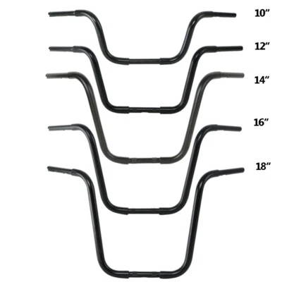 10"/12''/14''/16''/18'' Rise Ape Hanger Handlebar Fit For Harley Sportster FXST - Image 1 of 4