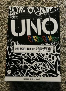 NUOVO Sigillato MATTEL CREATIONS Museum Of Graffiti X Uno Card Deck HTY18 Art - Foto 1 di 6