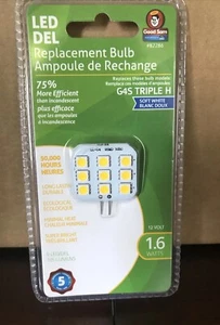 G4S Triple LED Replacement 50,000 HRS Soft White Bulb 1.6 Watts-12 Volt - Picture 1 of 4