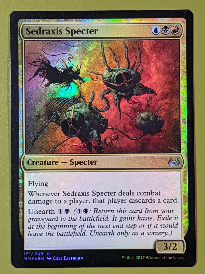 FOIL Sedraxis Specter x1 Modern Masters 2017 1x Magic the Gathering MTG - Image 1 of 1