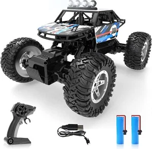 DEERC DE45 1:14 RC Car Remote Control Truck Toy Rock Crawler 4WD Off Road 90Mins - Picture 1 of 12