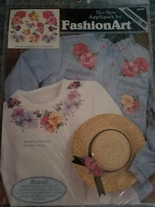 Dimensions No-Sew Applikationen von Fashion Art "Beautiful Blossoms" 80200 - Bild 1 von 2
