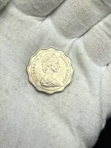 Bahamas 10 Cents 1966 Copper-Nickel KM#4 UNC A135 - Picture 1 of 2