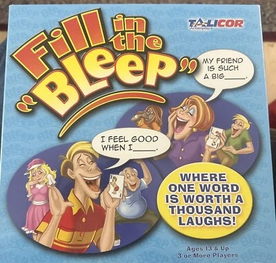 Juego Fill In The Bleep de Talicor Foto 1 de 2