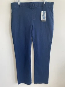 Betabrand NWT Blue Dress Pant Yoga Jeans Pull On Stretch Women’s Size 2XL - Picture 1 of 5