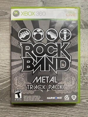 Rock Band: Metal Track Pack (Microsoft Xbox 360, 2009) - Complete With Manual🔥 - Image 1 of 4