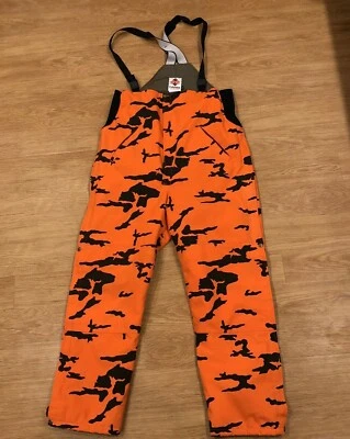 Mono babero de caza Columbia vintage Gore Tex Thinsulate para hombre mediano naranja camuflaje Foto 1 de 4