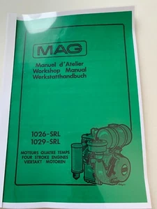 Reparaturanleitung Werkstatthandbuch für MAG Motor 1026 1029 SRL Motosacoche - Picture 1 of 2