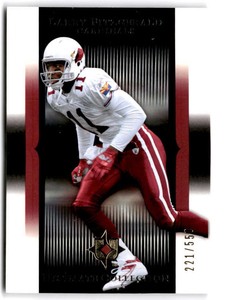 2005 Upper Deck Ultimate Collection #1 LARRY FITZGERALD  /550 Arizona Cardinals