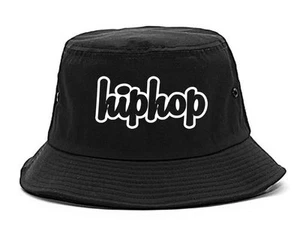 Kings Of NY Hiphop Outline Printed Bucket Hat Bronx NYC - Picture 1 of 5