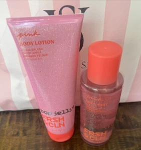 Victoria's Secret PINK POP JELLY FRESH & CLEAN 8.4 oz Mist & Lotion 8 oz Set - Picture 1 of 2