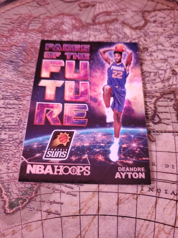 2018-19 NBA Hoops Faces of the Future #1 Deandre Ayton Phoenix Suns - Image 1 of 2