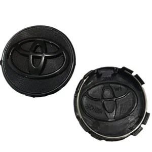 2x 57mm für Toyota Nabenkappen Felgendeckel Nabendeckel Radkappen Schwarz - Picture 1 of 1