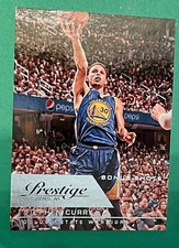 2015-16 Panini Prestige STEPHEN CURRY Bonus Shots LIGHT BLUE #124 - Warriors