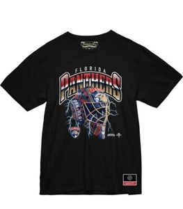 Mitchell & Ness Florida Panthers Mens Shirt NHL Panthers Crease Lightning Tee2XL - Picture 1 of 4