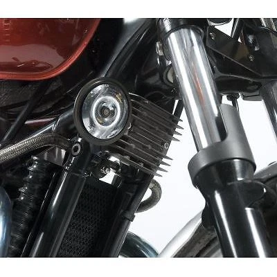 Suporte regulador/retificador R&G preto Triumph Bonneville 2006 - 2018 - Imagem 1 de 4