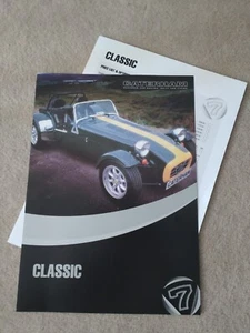 Caterham Classic Brochure Flyer Leaflet Price List C.2006-2007 - Picture 1 of 1