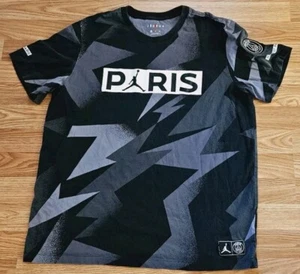 Air Jordan Saint Germain ICI C'est Paris T Shirt Hype Uomo Taglia XL - Foto 1 di 7