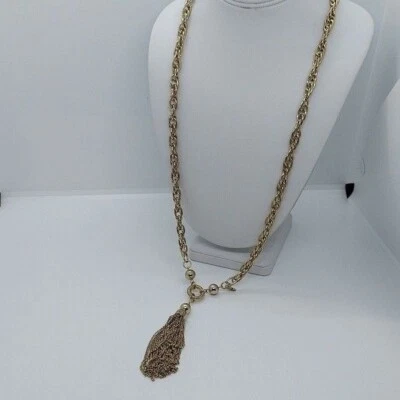 Banana Republic gold tassel necklace - Image 1 of 3