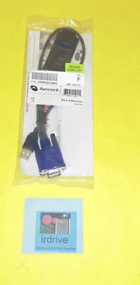 NEW Avocent DSAVIQ-USB2 KVM Switch USB2 Virtual Media Module Cable SIM NIB - Image 1 of 4
