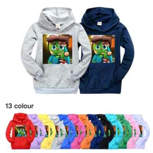 BECKBROJACK Kids Fall Pocket Sweatshirt Cotton Teen Girls Clothing Toddler - Picture 1 of 32
