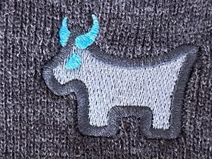 Scotty Cameron Limited Bulldog Beanie Winter Hat Charcoal Gray w/ Tiffany Blue - Picture 1 of 5