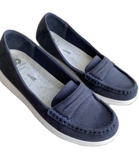 CLARKS LIGHTWEIGHT CLOUDSTEPPERS SLIP- ON SHOES SIZE 7 M - Picture 1 of 6